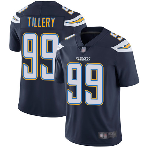 Nike Chargers #99 Jerry Tillery Navy Blue Team Color Youth Stitched NFL Vapor Untouchable Limited Jersey