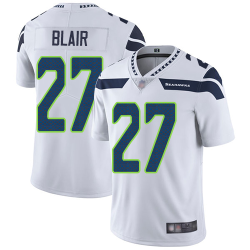 Seahawks #27 Marquise Blair White Youth Stitched Football Vapor Untouchable Limited Jersey