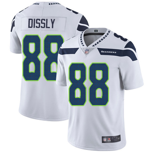 Seahawks #88 Will Dissly White Youth Stitched Football Vapor Untouchable Limited Jersey