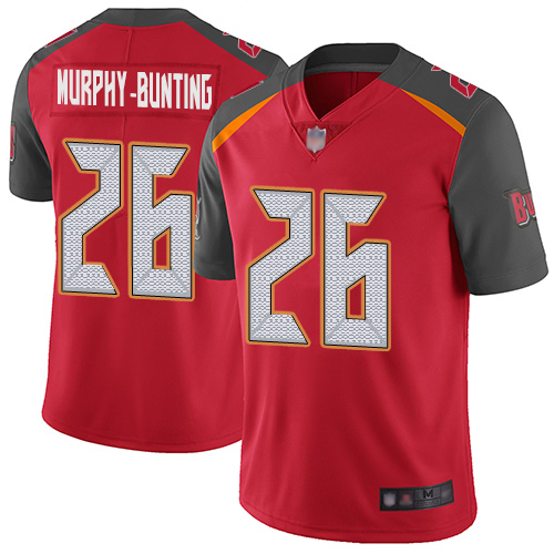 Buccaneers #26 Sean Murphy-Bunting Red Team Color Youth Stitched Football Vapor Untouchable Limited Jersey