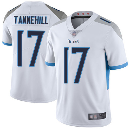 Titans #17 Ryan Tannehil White Youth Stitched Football Vapor Untouchable Limited Jersey