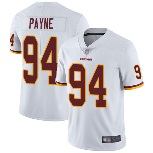 Redskins #94 Da'Ron Payne White Youth Stitched Football Vapor Untouchable Limited Jersey