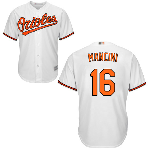 Orioles #16 Trey Mancini White Cool Base Stitched Youth Baseball Jersey Orioles #16 Trey Mancini White Cool Base Stitched Youth Baseball Jersey