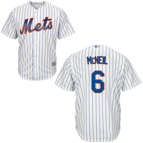 Mets #6 Jeff McNeil White(Blue Strip) Cool Base Stitched Youth Baseball Jersey Mets #6 Jeff McNeil White(Blue Strip) Cool Base Stitched Youth Baseball Jersey