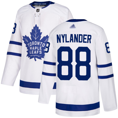 Maple Leafs #88 William Nylander White Road Authentic Stitched Youth Hockey Jersey" Maple Leafs #88 William Nylander White Road Authentic Stitched Youth Hockey Jersey"